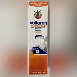 Voltaren Arthritis Pain Relief Cream 5.29oz.  Open, unused.